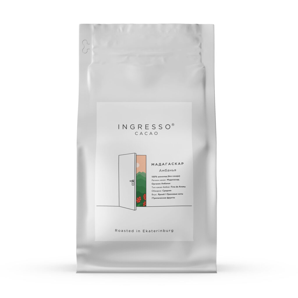 Какао тёртое Мадагаскар Амбанья, 100% — Ingresso