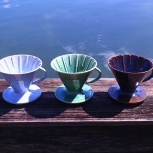 Воронка V60 керамическая Ингрессо Кофе х Керамика сУРАЛа
