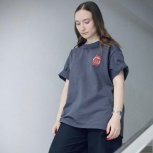 Футболка «Урал жарит» (графит)